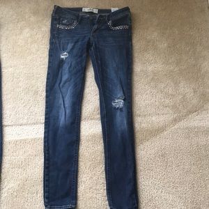 3R Hollister jewel skinny jeans